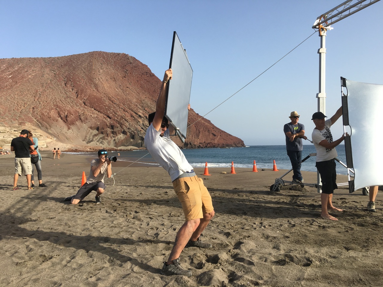 Playa Tejita shooting film