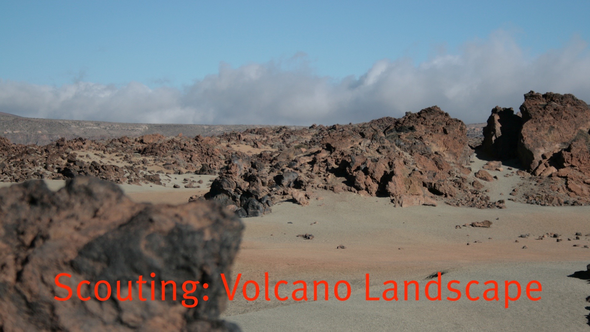 Scouting Volcano